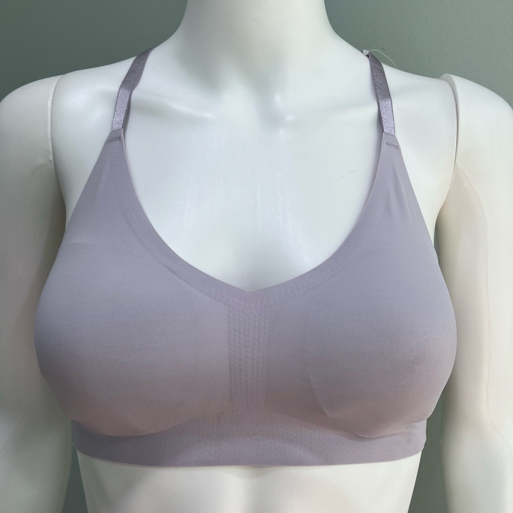 NWT TRUE & CO Lace Racerback S Triangle Bra Bralette Purple